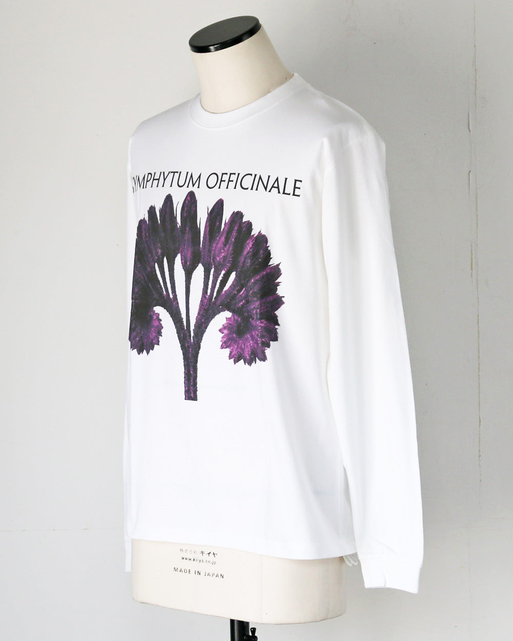 Karl Blossfeldt カールブロスフェルト Symphytum Officinale L/S Garment Dye T Shirt