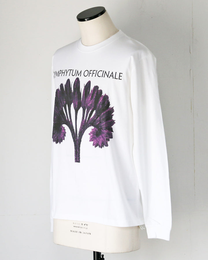 Karl Blossfeldt カールブロスフェルト Symphytum Officinale L/S Garment Dye T Shirt