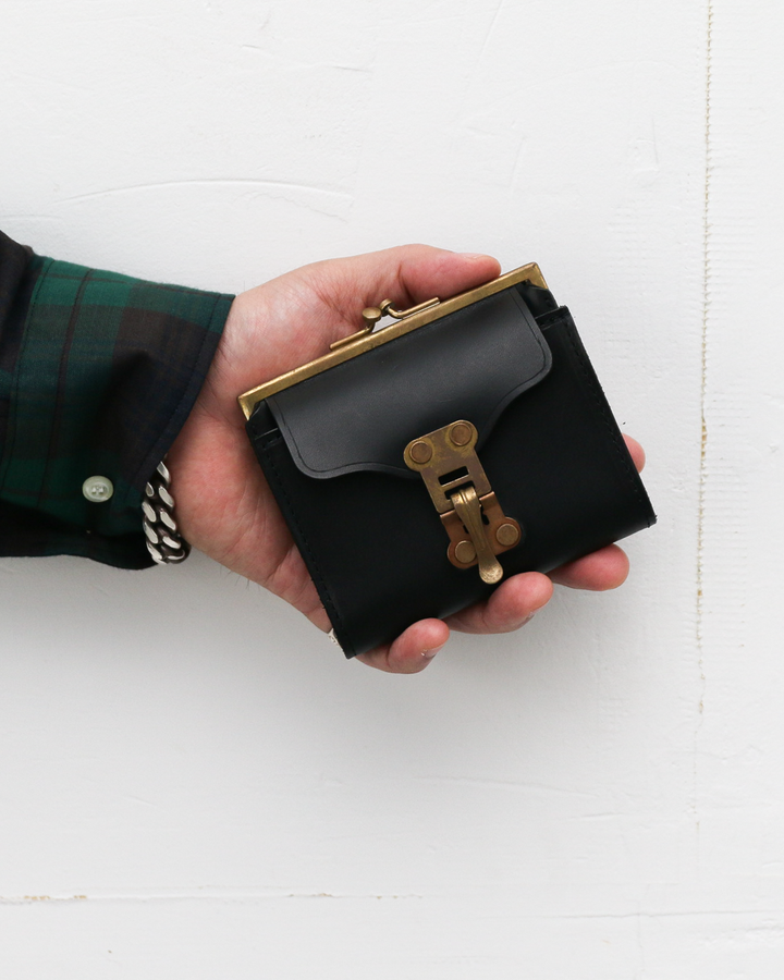 VASCO VSC-713 LEATHER VOYAGE PURSE WALLET NERO(Black)