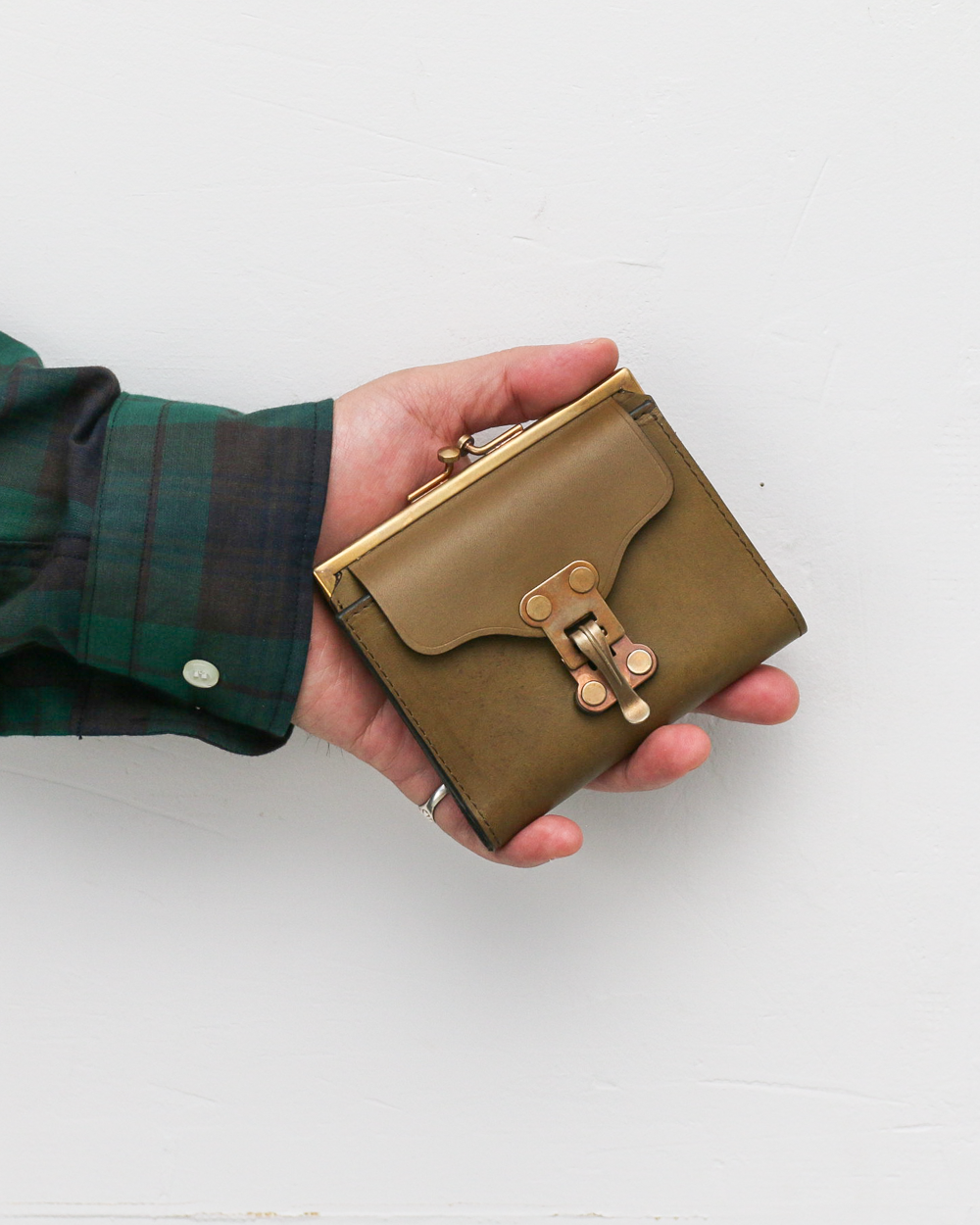 VASCO VSC-713 LEATHER VOYAGE PURSE WALLET VERDE(Olive)
