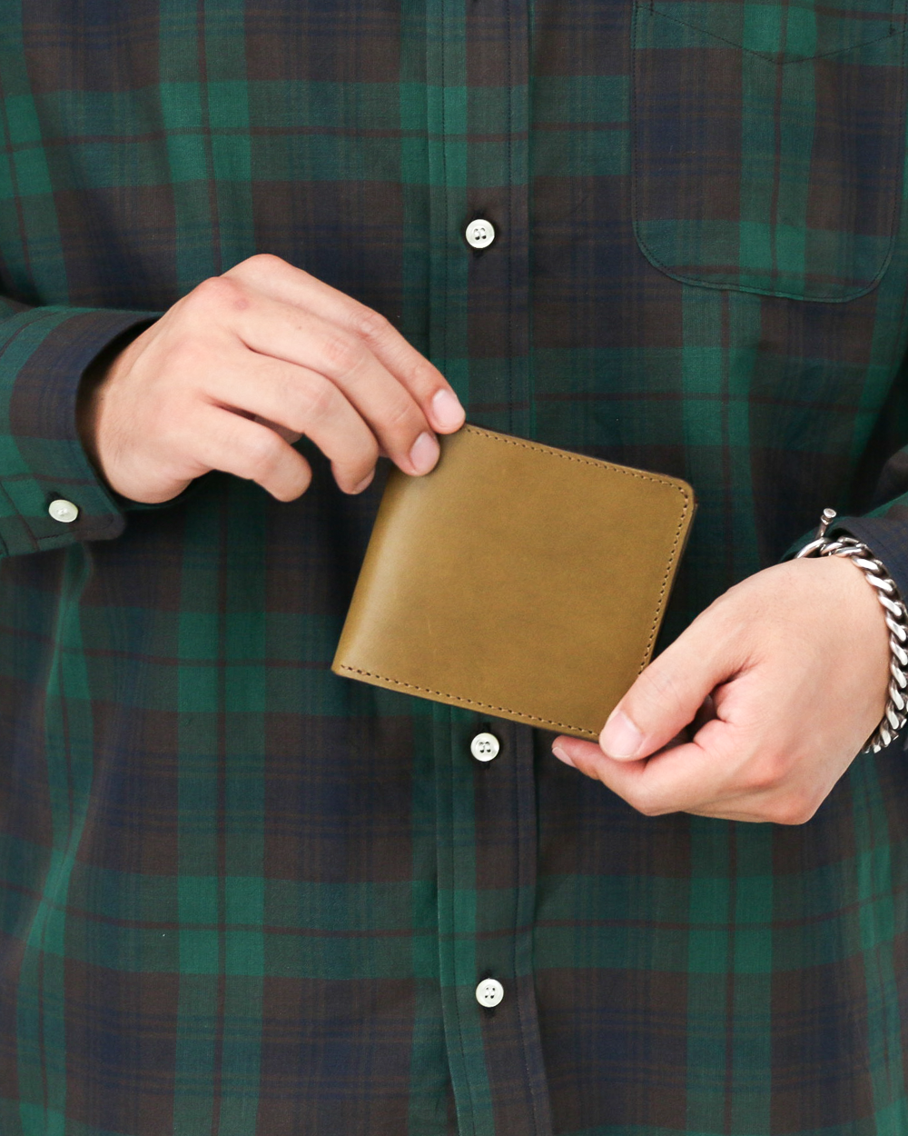 VASCO VSC-700 LEATHER VOYAGE SHORT WALLET VERDE(Olive)