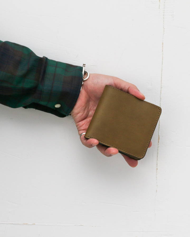 VASCO VSC-700 LEATHER VOYAGE SHORT WALLET VERDE(Olive)