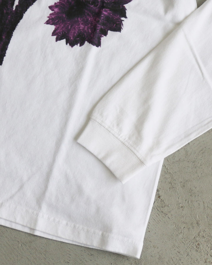 Karl Blossfeldt カールブロスフェルト Symphytum Officinale L/S Garment Dye T Shirt