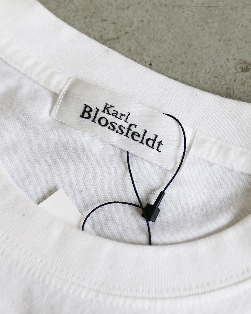 Karl Blossfeldt カールブロスフェルト Symphytum Officinale L/S Garment Dye T Shirt