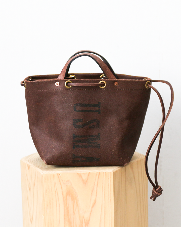 VASCO LEATHER MAIL PURSE BAG SUEDE VS-212LR BROWN