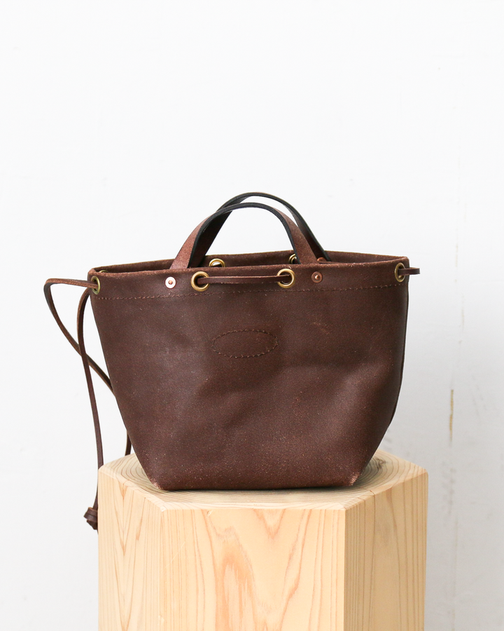 VASCO LEATHER MAIL PURSE BAG SUEDE VS-212LR BROWN
