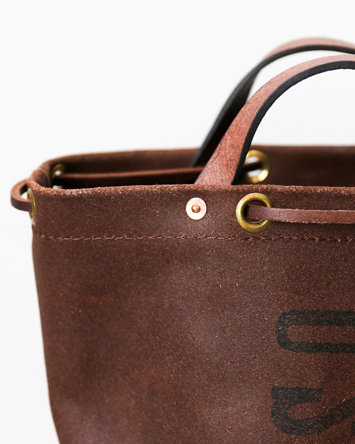 VASCO LEATHER MAIL PURSE BAG SUEDE VS-212LR BROWN