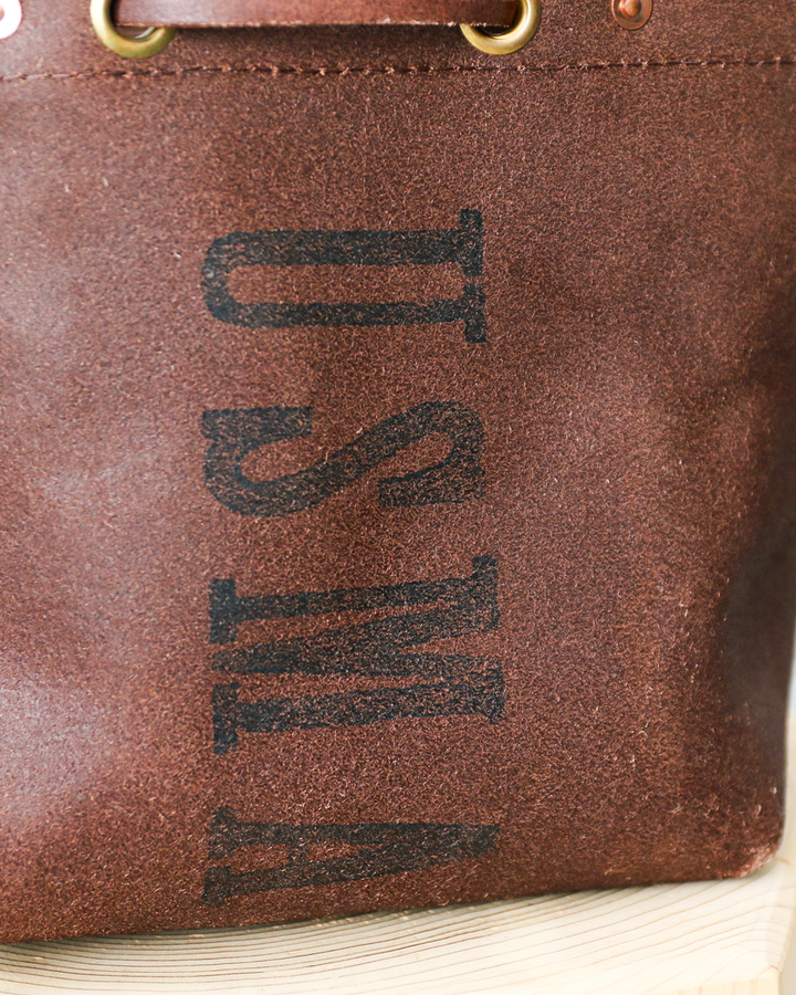 VASCO LEATHER MAIL PURSE BAG SUEDE VS-212LR BROWN