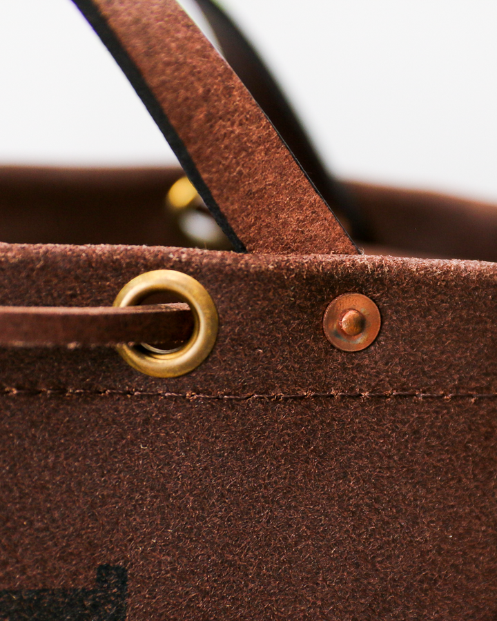 VASCO LEATHER MAIL PURSE BAG SUEDE VS-212LR BROWN