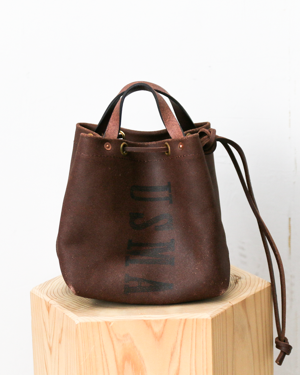 VASCO LEATHER MAIL PURSE BAG SUEDE VS-212LR BROWN