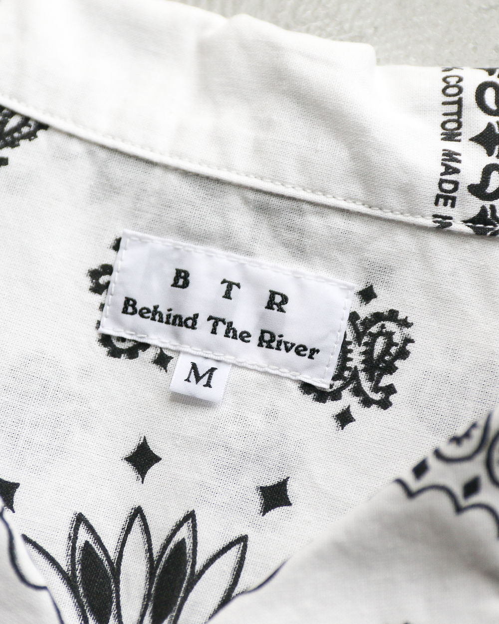 B.T.R. Behind The River Portland Shirts "Bandana"
