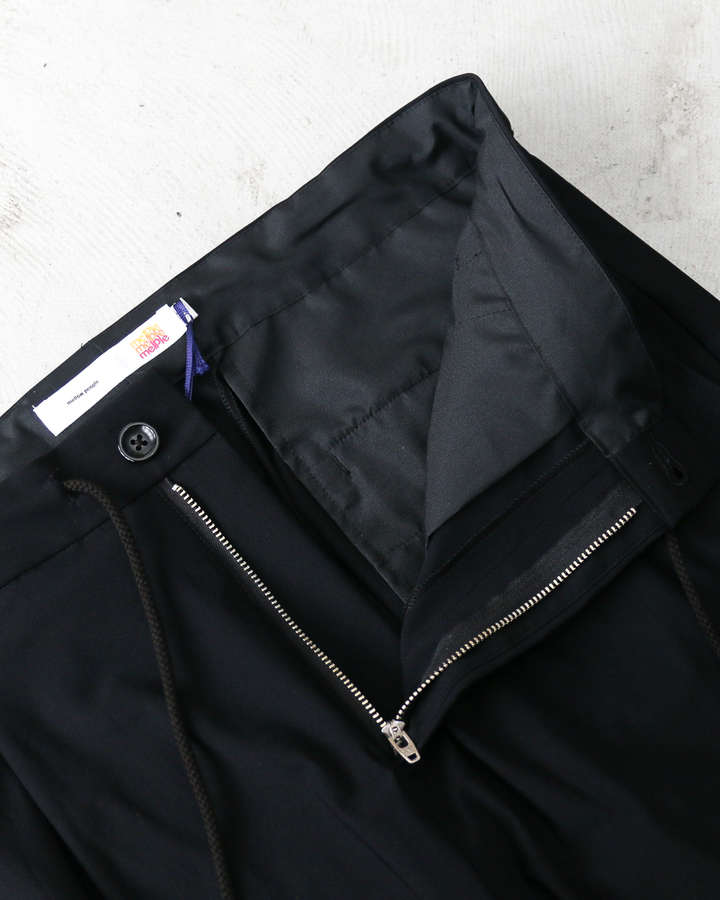 melple Tomcat Relax Pants Black