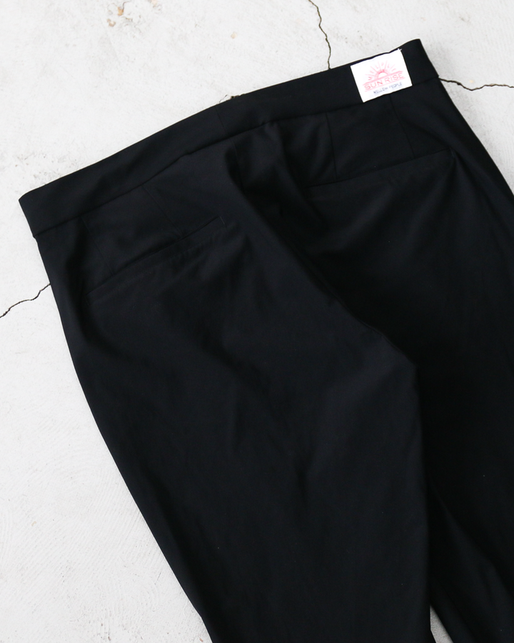 melple Tomcat Relax Pants Black