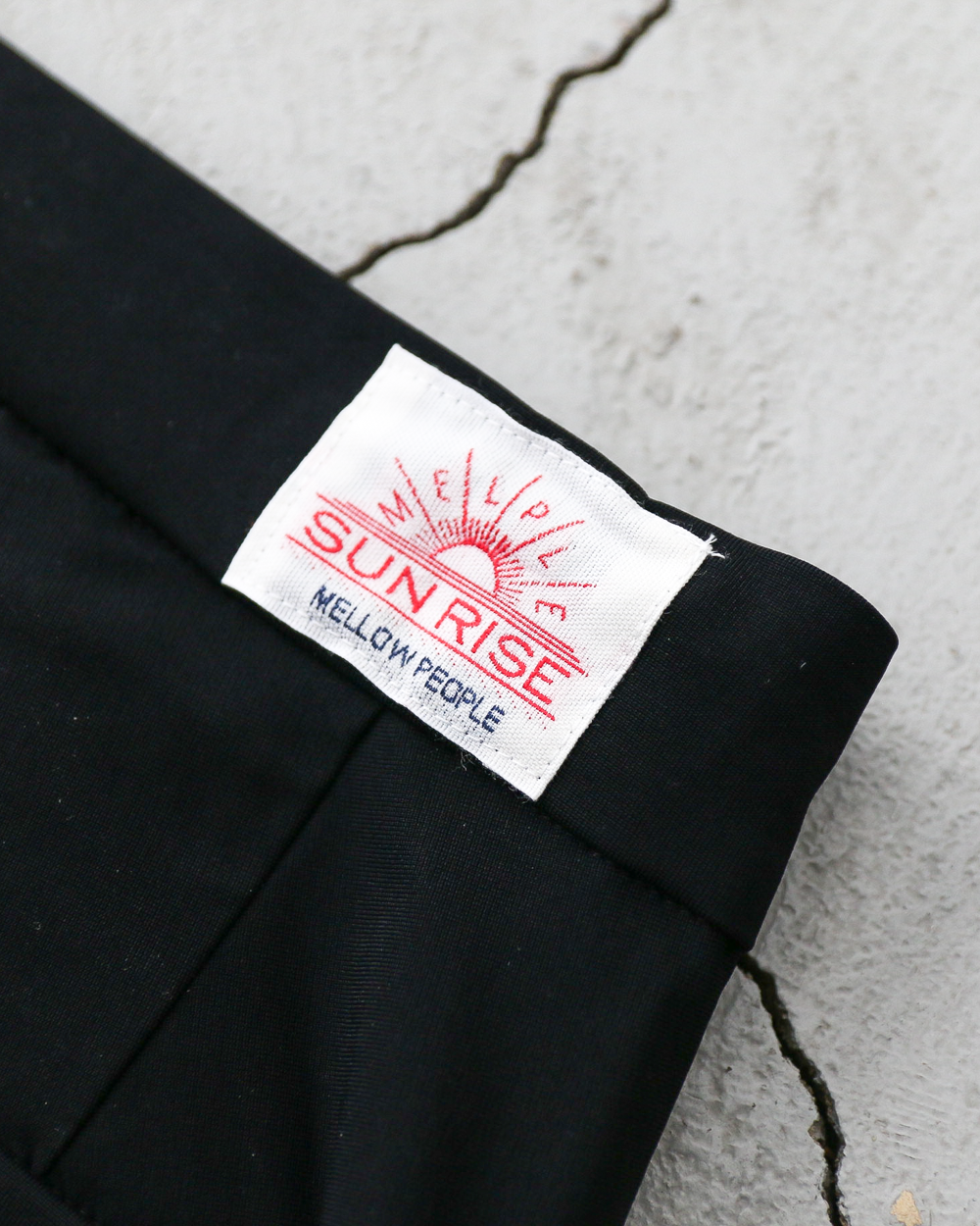 melple Tomcat Relax Pants Black