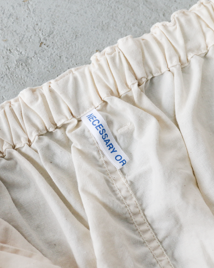 NECESSARY or UNNECESSARY NOUN PIN TUCK EASY PANTS Natural