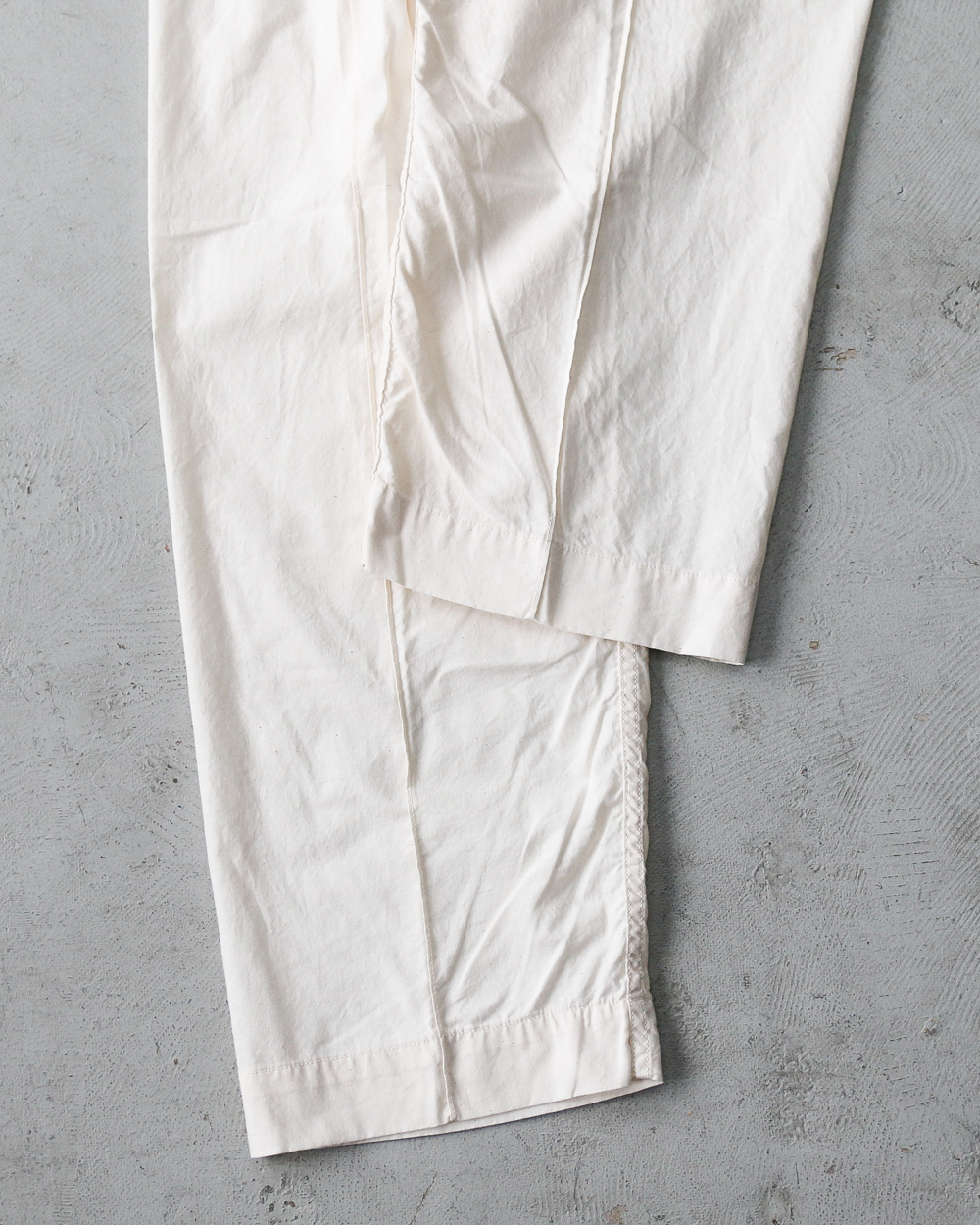 NECESSARY or UNNECESSARY NOUN PIN TUCK EASY PANTS Natural