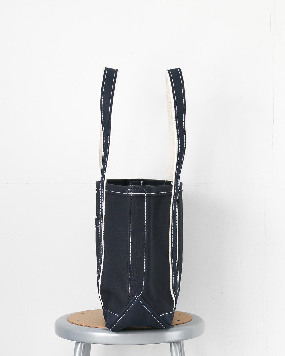 WORKERS ワーカーズ Deluxe Pocket Tote Bag Dark Navy × Navy Long Handle