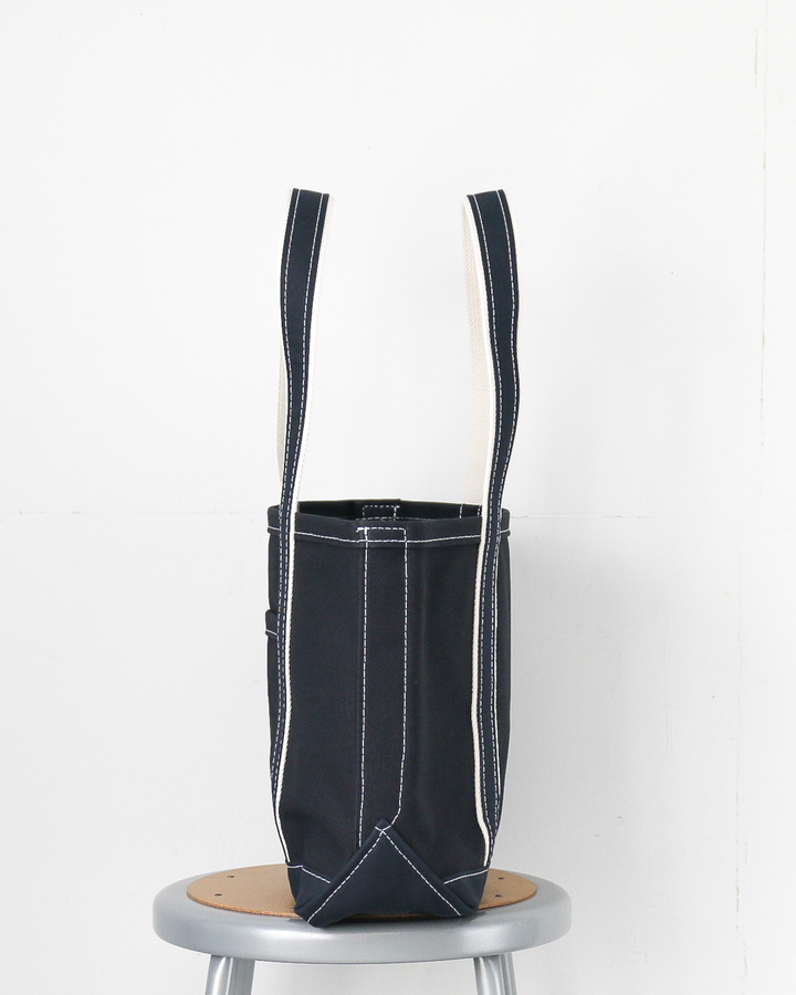 WORKERS ワーカーズ Deluxe Pocket Tote Bag Dark Navy × Navy Long Handle
