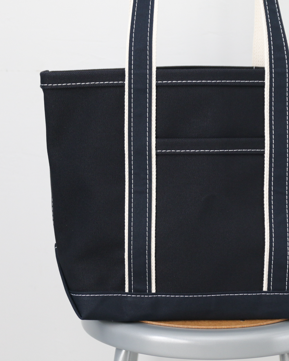 WORKERS ワーカーズ Deluxe Pocket Tote Bag Dark Navy × Navy Long Handle