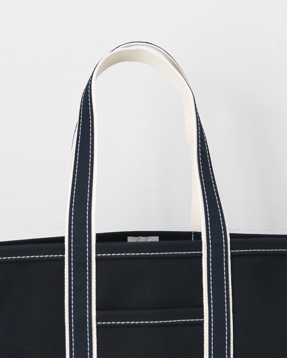 WORKERS ワーカーズ Deluxe Pocket Tote Bag Dark Navy × Navy Long Handle