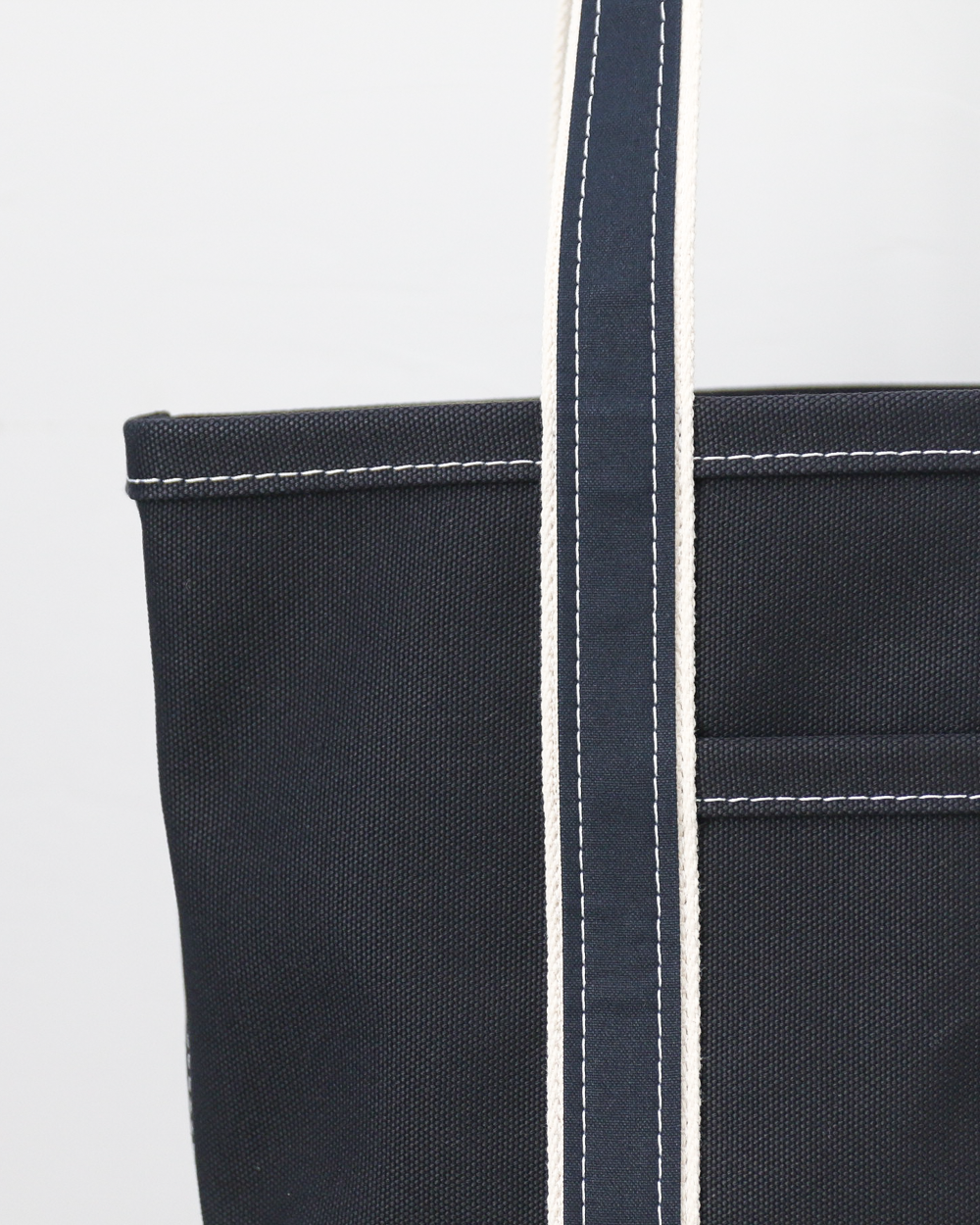 WORKERS ワーカーズ Deluxe Pocket Tote Bag Dark Navy × Navy Long Handle