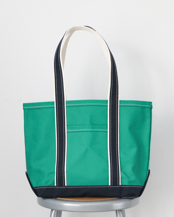WORKERS ワーカーズ Deluxe Pocket Tote Bag Green × Navy Long Handle