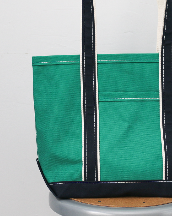 WORKERS ワーカーズ Deluxe Pocket Tote Bag Green × Navy Long Handle
