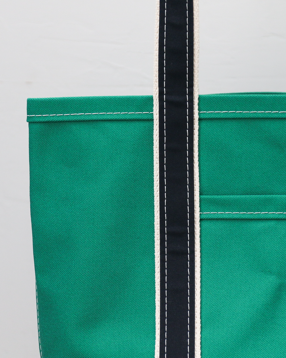 WORKERS ワーカーズ Deluxe Pocket Tote Bag Green × Navy Long Handle
