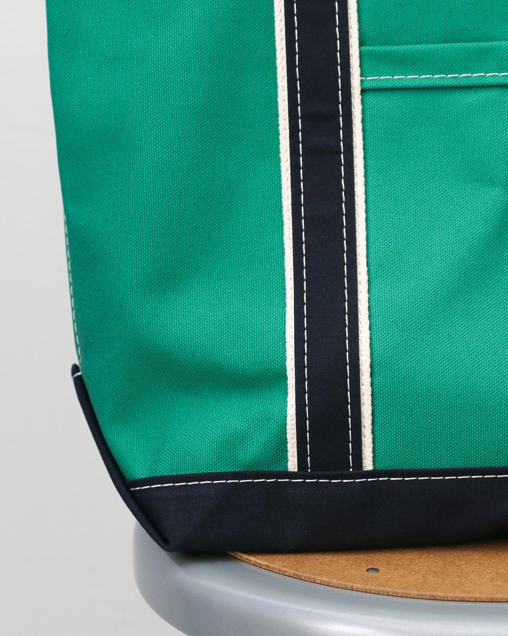 WORKERS ワーカーズ Deluxe Pocket Tote Bag Green × Navy Long Handle