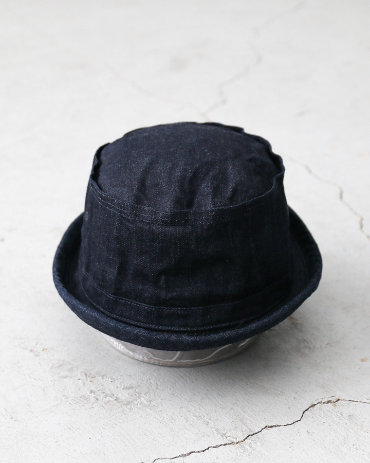 SUGAR CANE SC02466 10oz. DENIM PORKPIE HAT