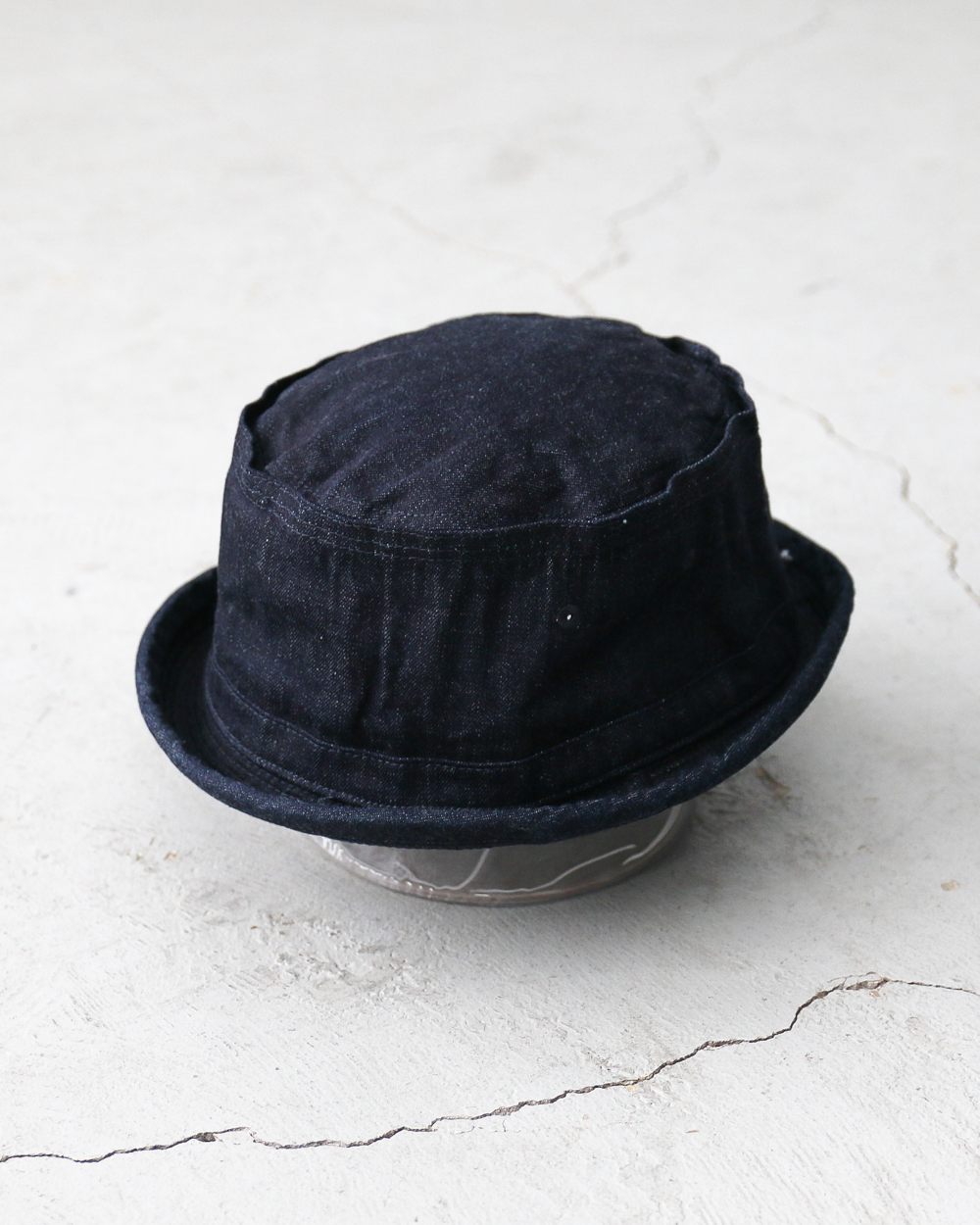 SUGAR CANE SC02466 10oz. DENIM PORKPIE HAT