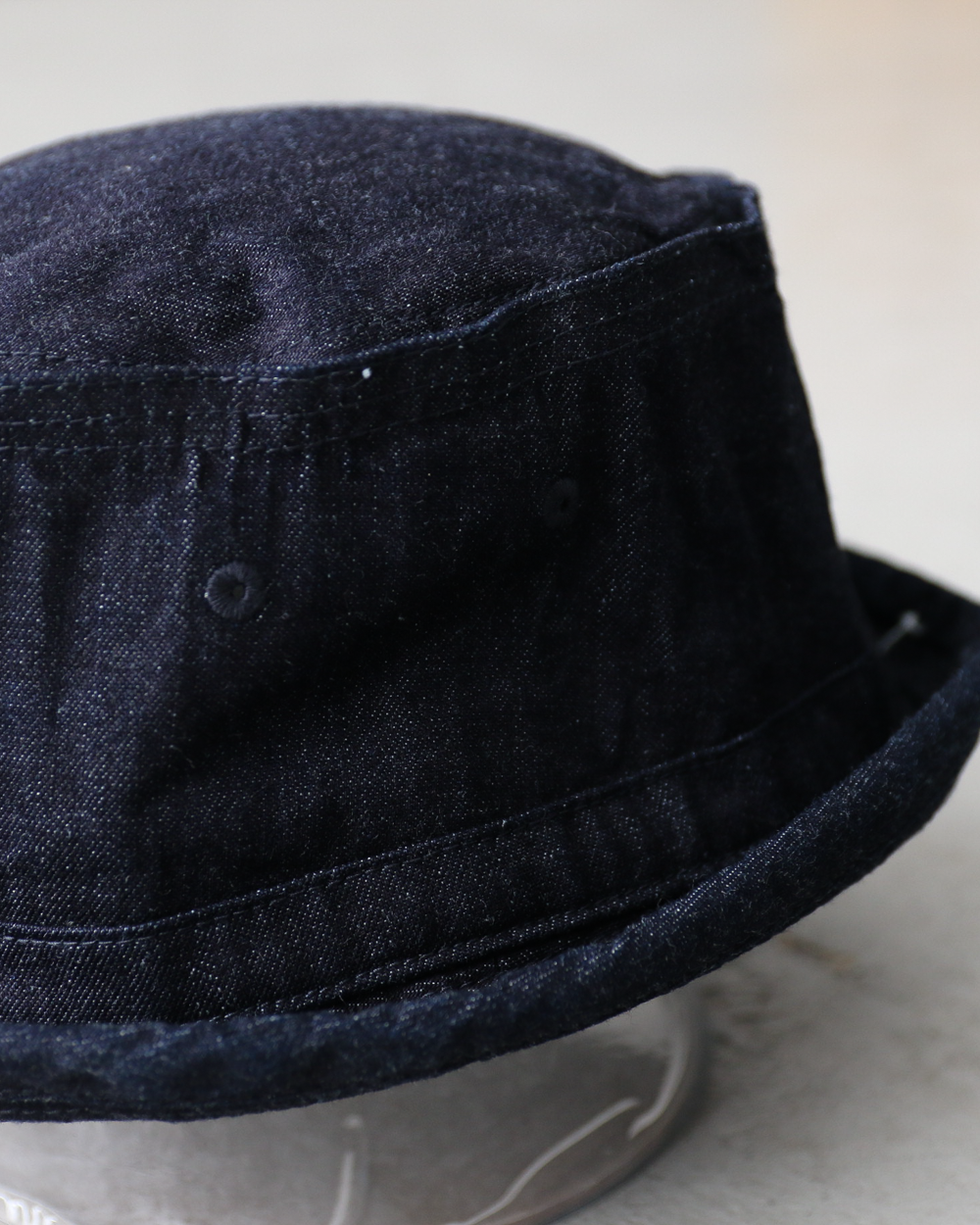 SUGAR CANE SC02466 10oz. DENIM PORKPIE HAT