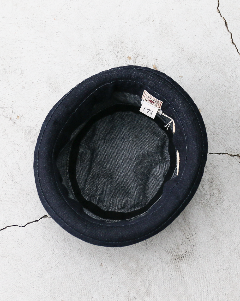 SUGAR CANE SC02466 10oz. DENIM PORKPIE HAT