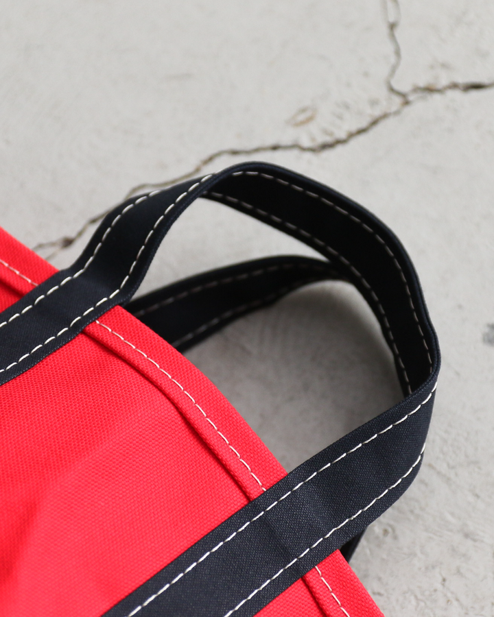 WORKERS ワーカーズ Deluxe Tote, Mini, Red x Navy