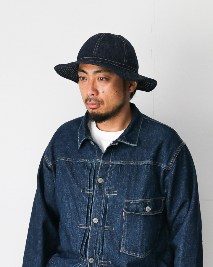 WAREHOUSE Lot 5250 DENIM ARMY HAT 6PANEL