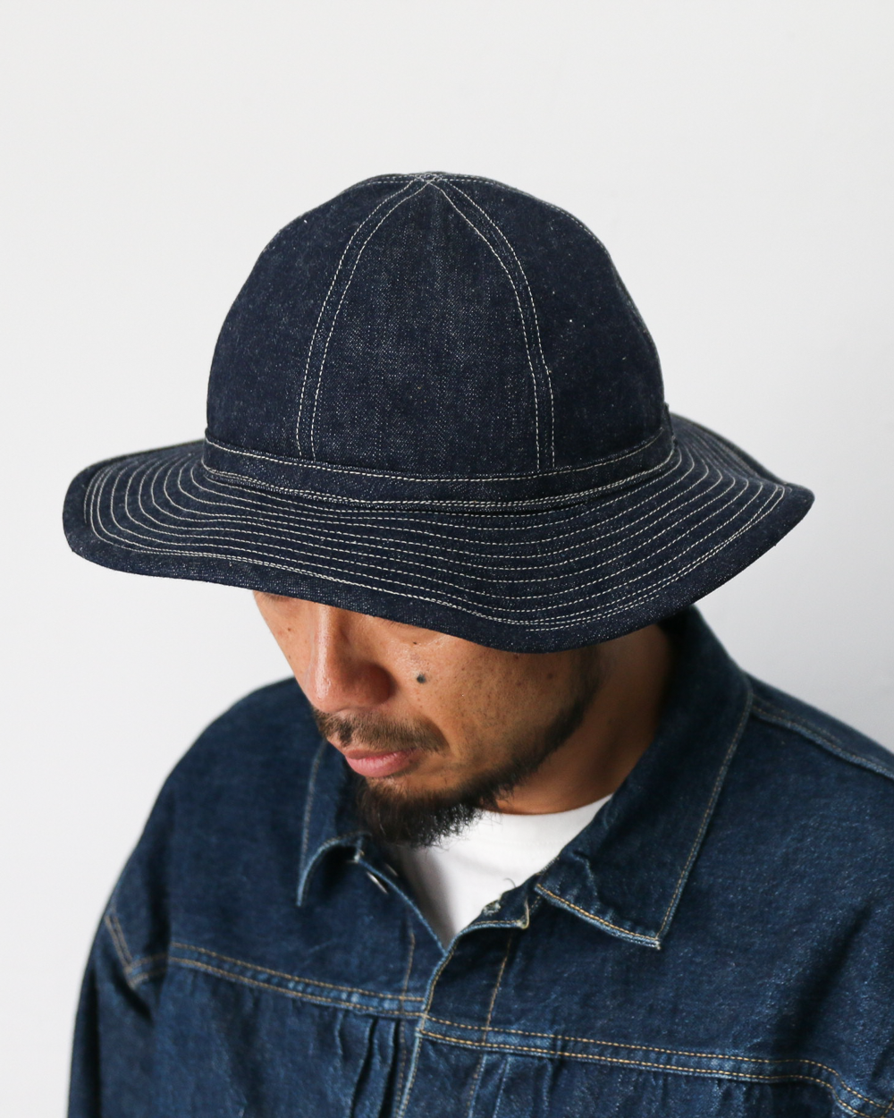 WAREHOUSE Lot 5250 DENIM ARMY HAT 6PANEL