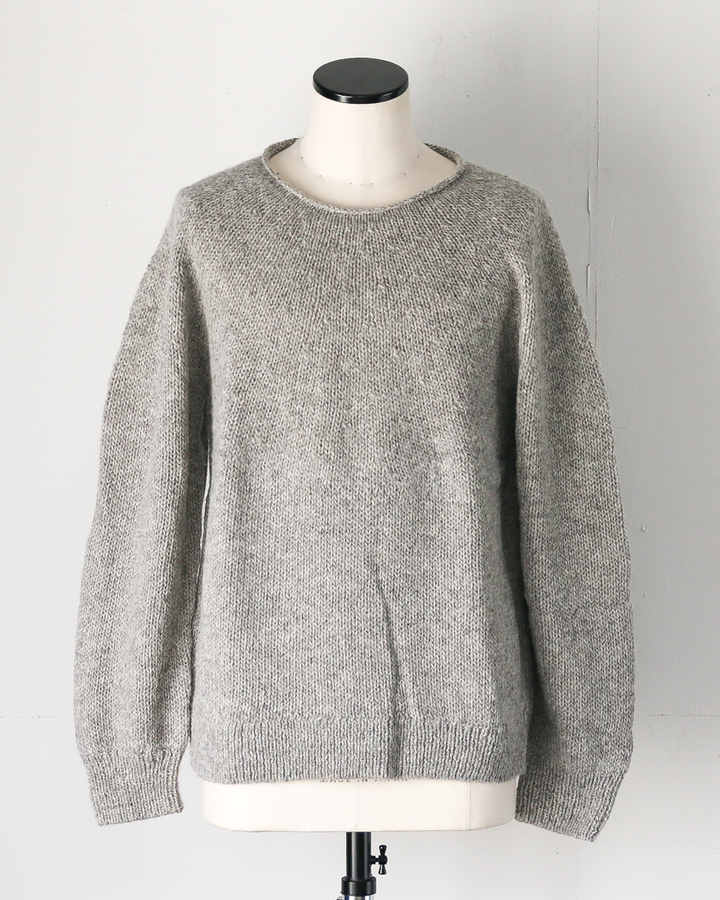 COLIMBO コリンボ ZA-0800 ALPAMAYO ROLL NECK SWEATER Gray