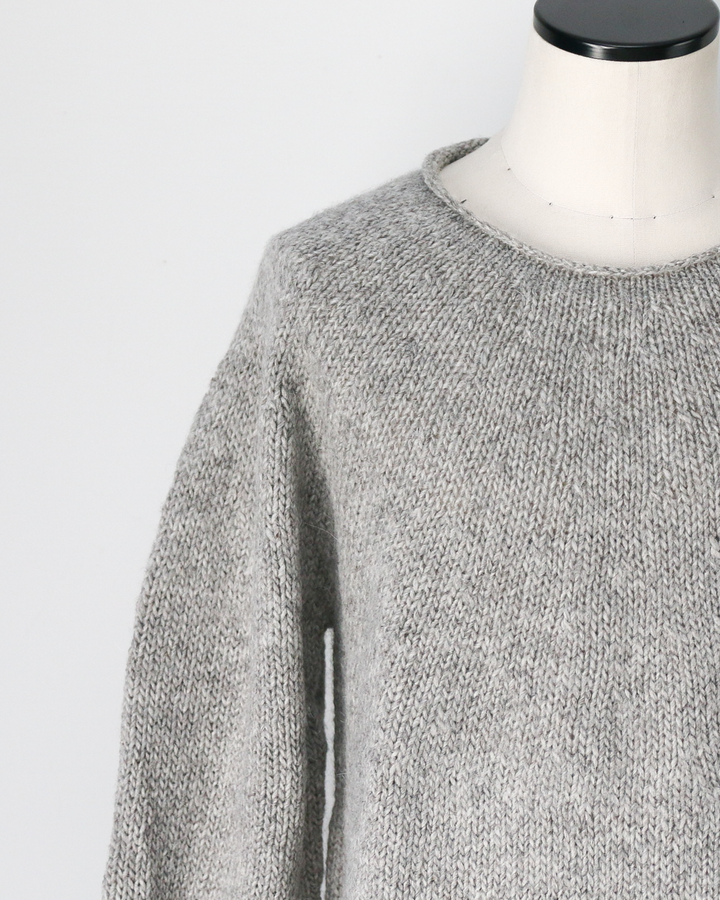 COLIMBO コリンボ ZA-0800 ALPAMAYO ROLL NECK SWEATER Gray