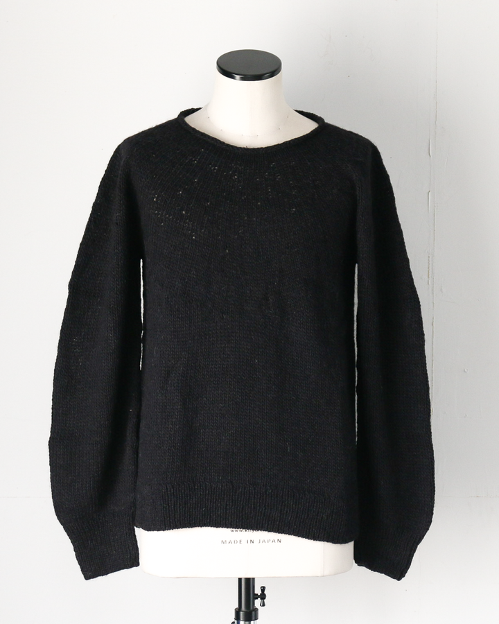COLIMBO コリンボ ZA-0800 ALPAMAYO ROLL NECK SWEATER Black