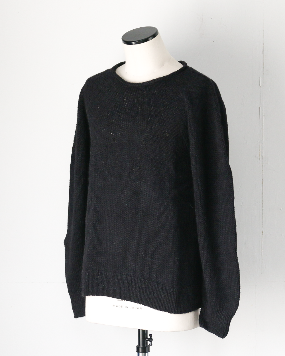 COLIMBO コリンボ ZA-0800 ALPAMAYO ROLL NECK SWEATER Black