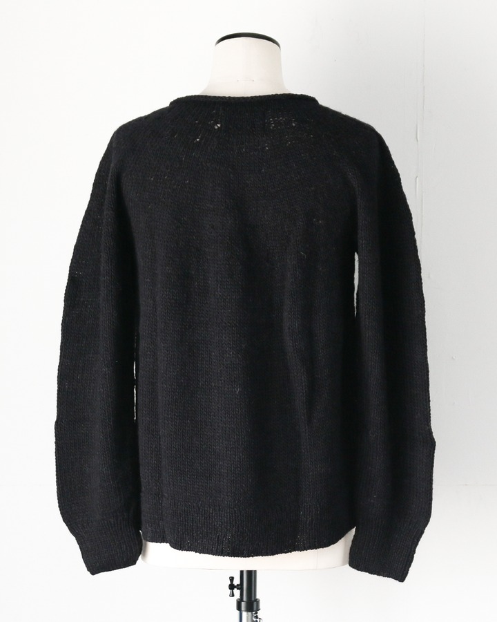 COLIMBO コリンボ ZA-0800 ALPAMAYO ROLL NECK SWEATER Black