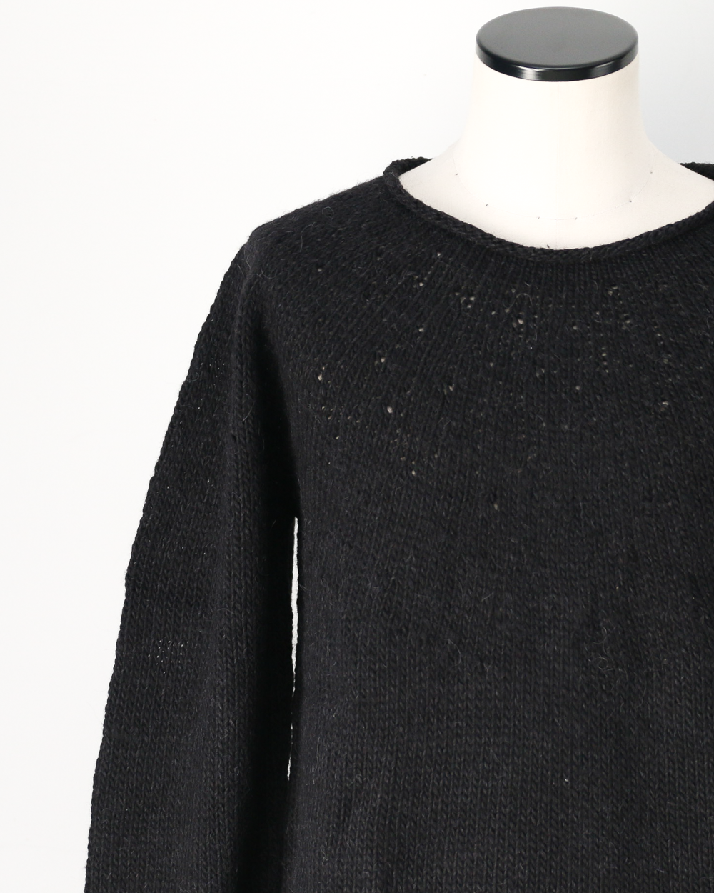 COLIMBO コリンボ ZA-0800 ALPAMAYO ROLL NECK SWEATER Black