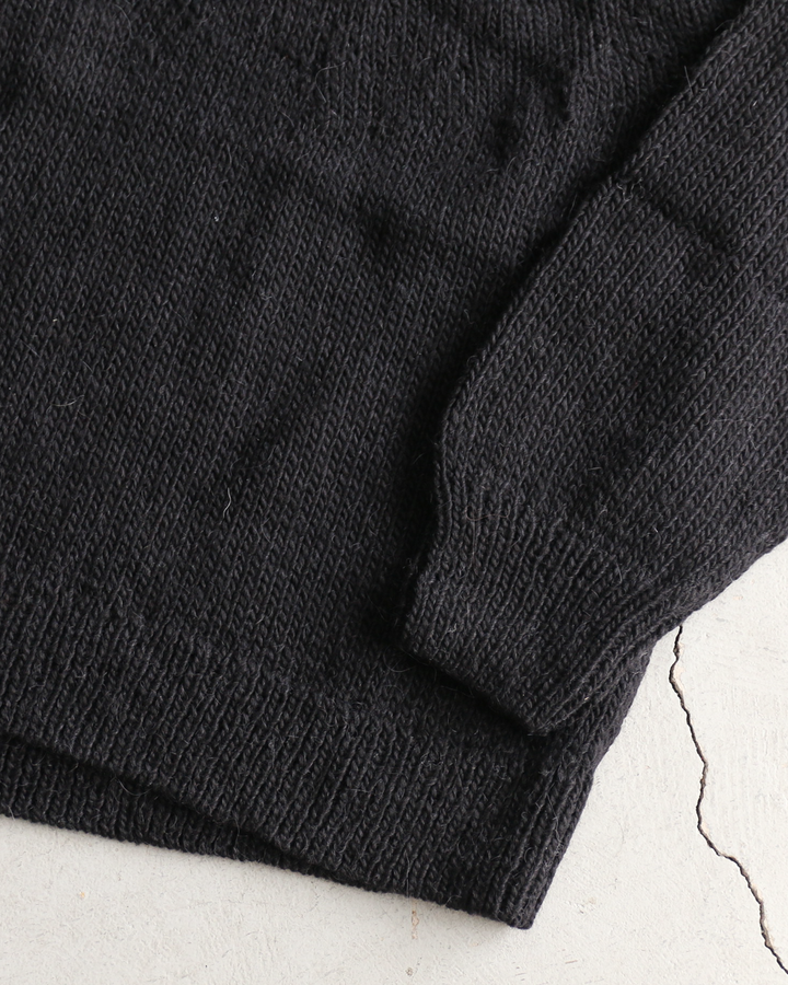 COLIMBO コリンボ ZA-0800 ALPAMAYO ROLL NECK SWEATER Black