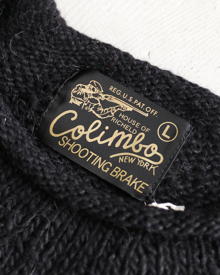 COLIMBO コリンボ ZA-0800 ALPAMAYO ROLL NECK SWEATER Black