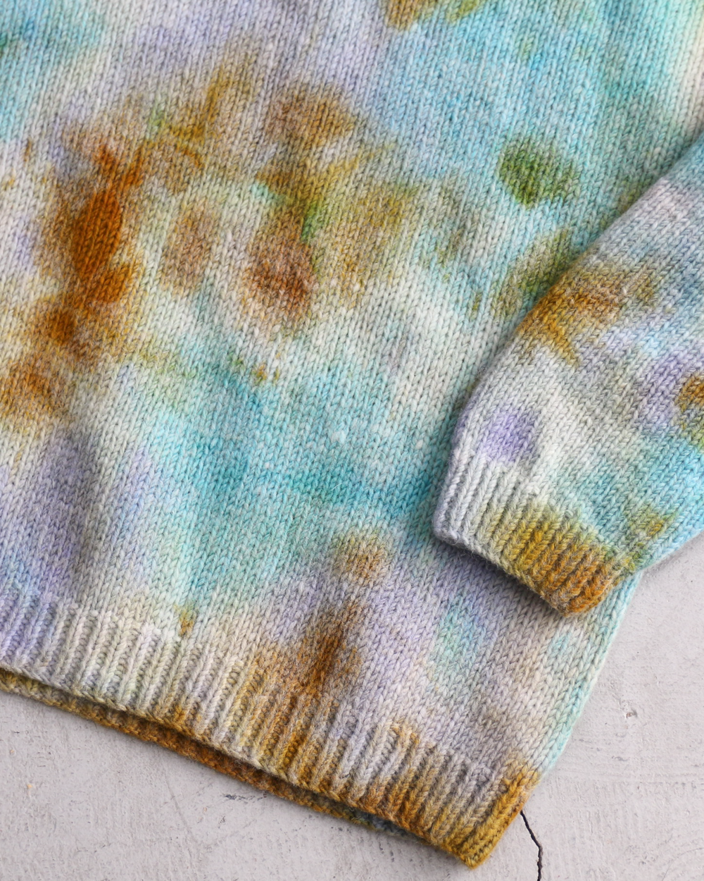 MacMahon Knitting Mills マクマホンニッティングミルズ Crew Neck Knit-Tiedye