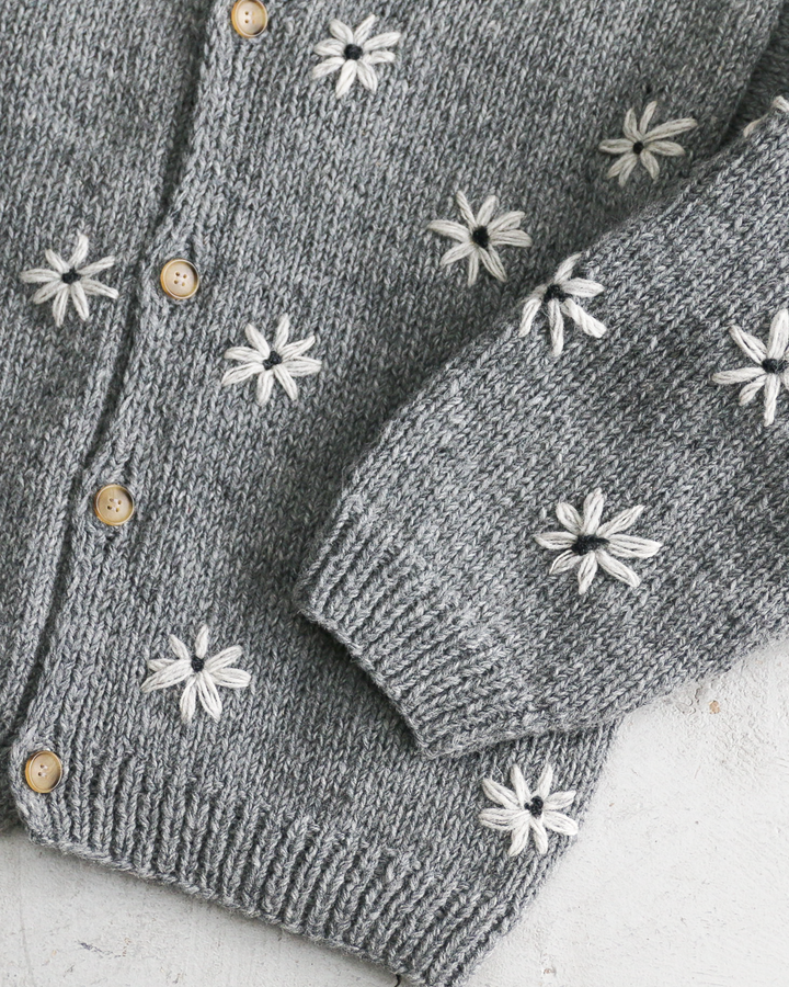 MacMahon Knitting Mills マクマホンニッティングミルズ Button Cardigan-Embroidery