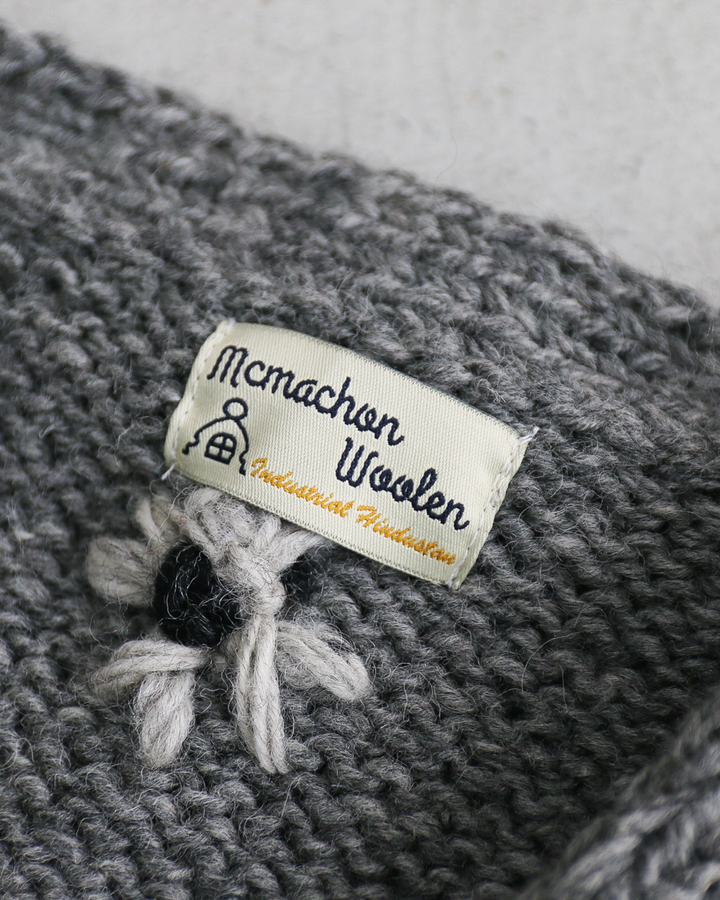 MacMahon Knitting Mills マクマホンニッティングミルズ Button Cardigan-Embroidery