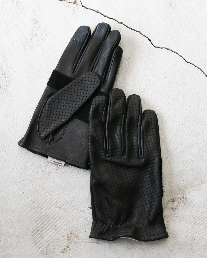 GMG-15 MESH GLOVE ショートリスト BLACK