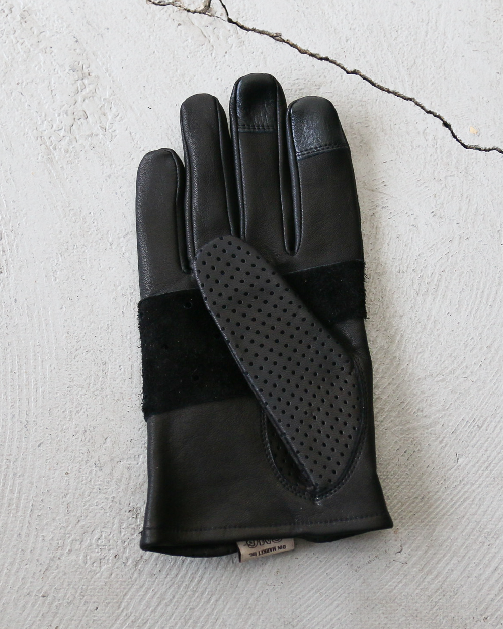 GMG-15 MESH GLOVE ショートリスト BLACK