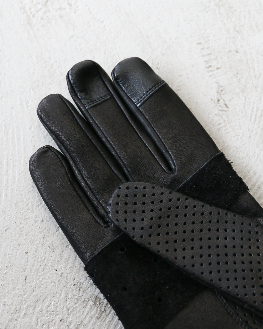 GMG-15 MESH GLOVE ショートリスト BLACK
